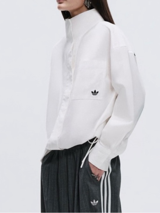 adidas Tops - adidas Originals × ASOS funnel neck shirt